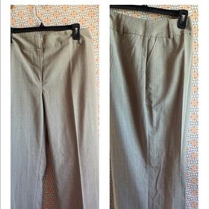 Khaki/light pink pants.